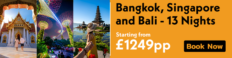 Bangkok, Singapore and Bali Holidays