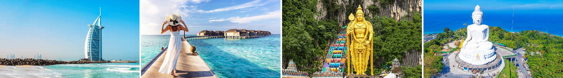 Dubai, Maldives, Kuala Lumpur & Phuket – 15-Night City & Beach Escape