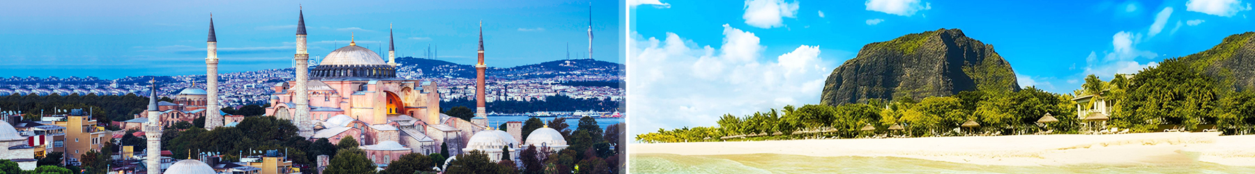 Istanbul & Mauritius Twin-Centre Holiday – 10 Nights