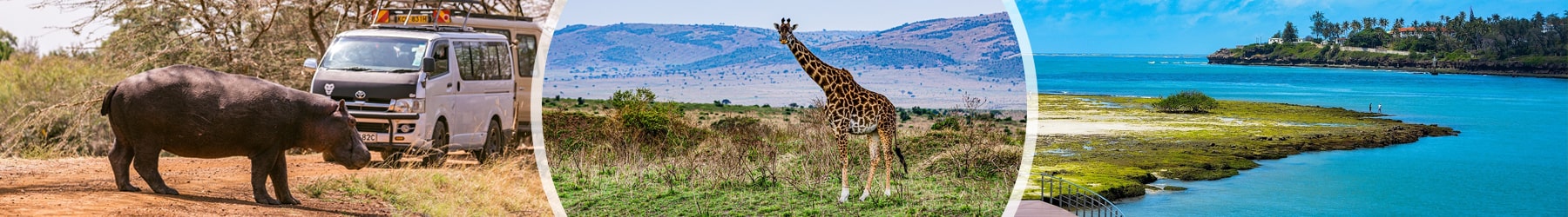 Kenya Big 5 Safari & Mombasa Beach Stay - 9 Nights